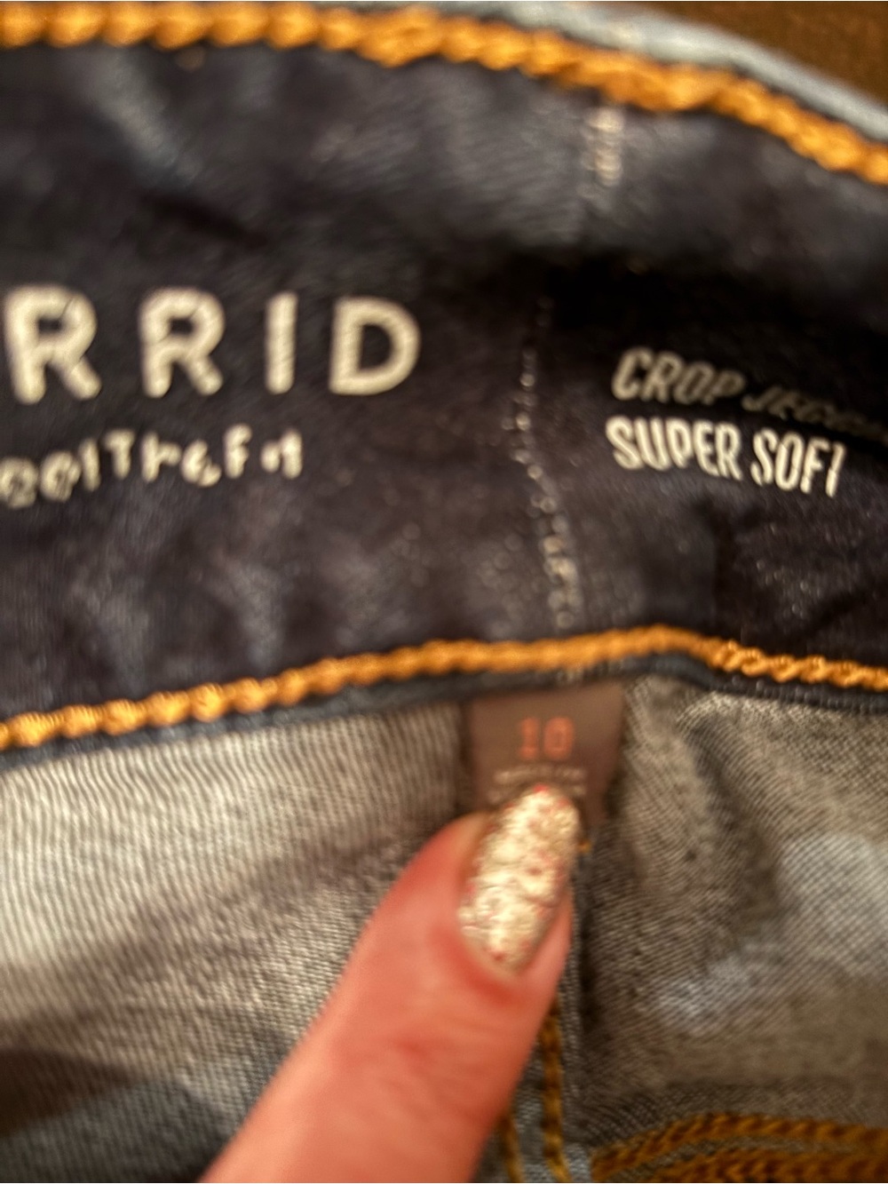Torrid Dark Navy Stretch Jeans - Picture 10 of 10